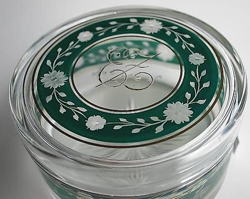 Gläser: Glasdose mit Deckel antik – Gebraucht aus Weggis von daisyflower 3