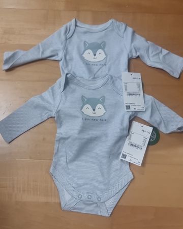Body langarm 2 Stk Grösse 56 neu mit Etikett