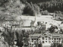 Bergün , Kirche  1968