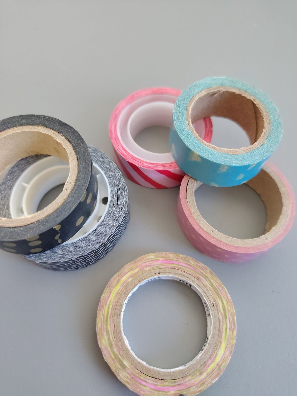 Aufkleber: Farbige Klebstreifen – Gebraucht aus Speicher von nin_c6gg 1