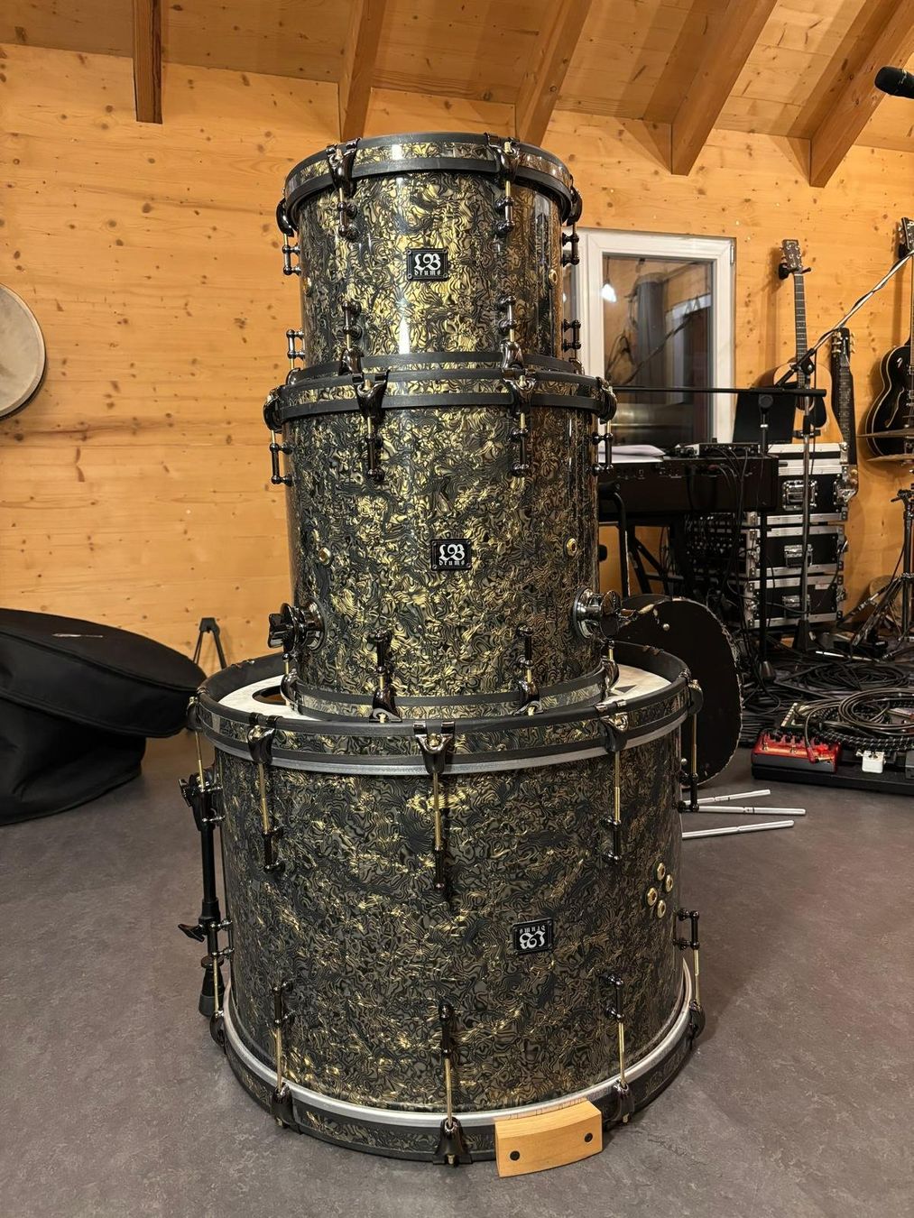 Instruments de musique: LB Drums Custom Shell Set (Baujahr 2014) – D'occasion à Nürensdorf par Rico.Colombo 4