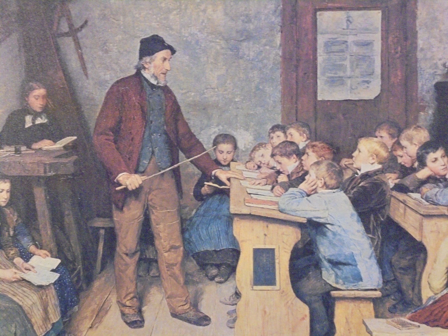 Foto & Immagini: Albert Anker Grossbild 61 x 49 cm – Usato da Altstätten venduto da antikundart 1