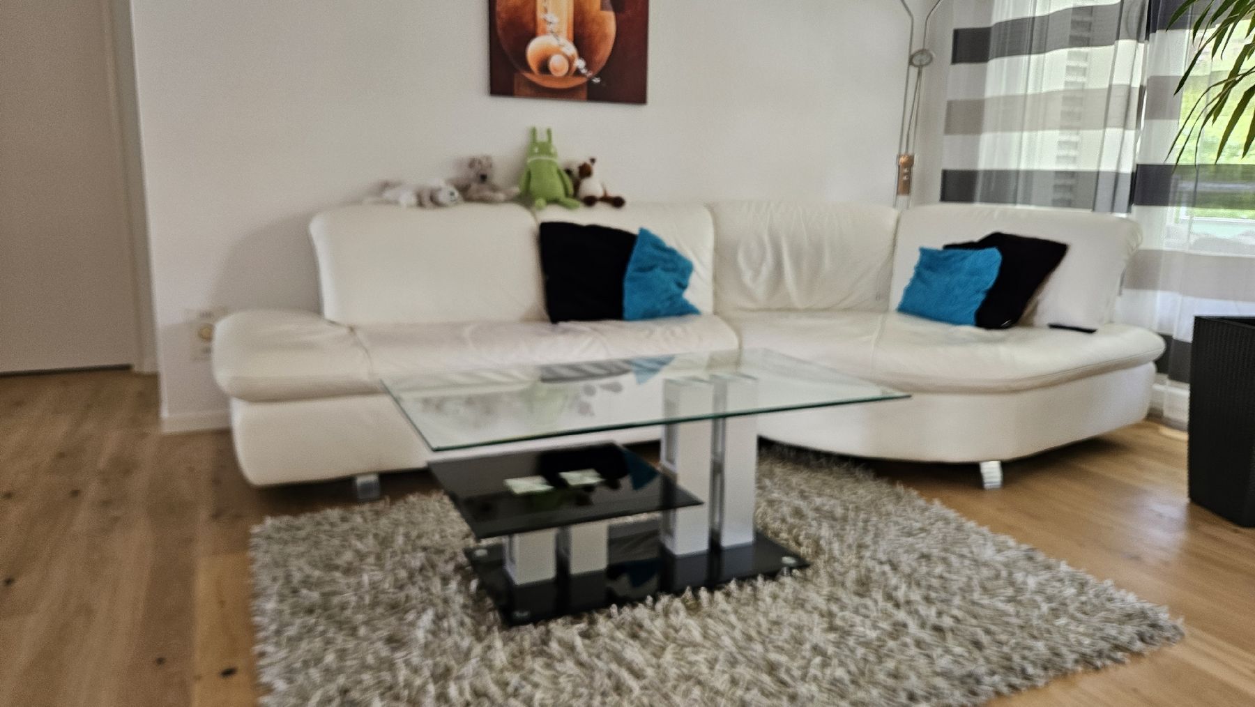 Tavoli: Schöner Glas Couchtisch – Usato da Hinwil venduto da Thomehack