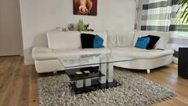 Schöner Glas Couchtisch