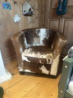 Kuhfell Sessel