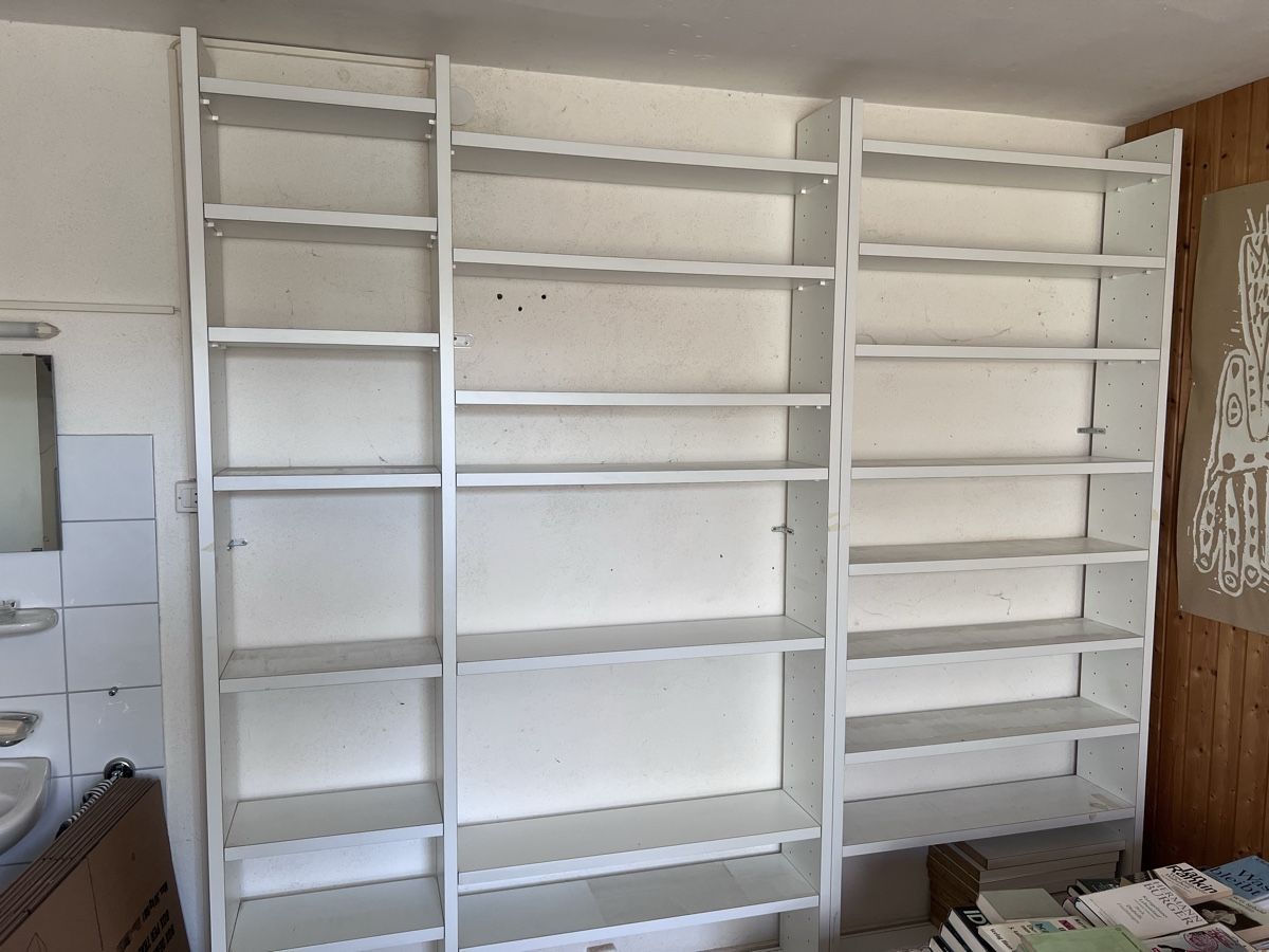 Regale: ABZUHOLEN IN RIEHEN: 2 grosse Bücherregale – Gebraucht aus Zürich von schlipflaus 1
