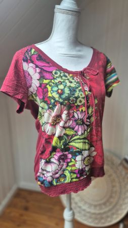 DESIGUAL     💚❤️  shirt     💙💛 Grösse XL