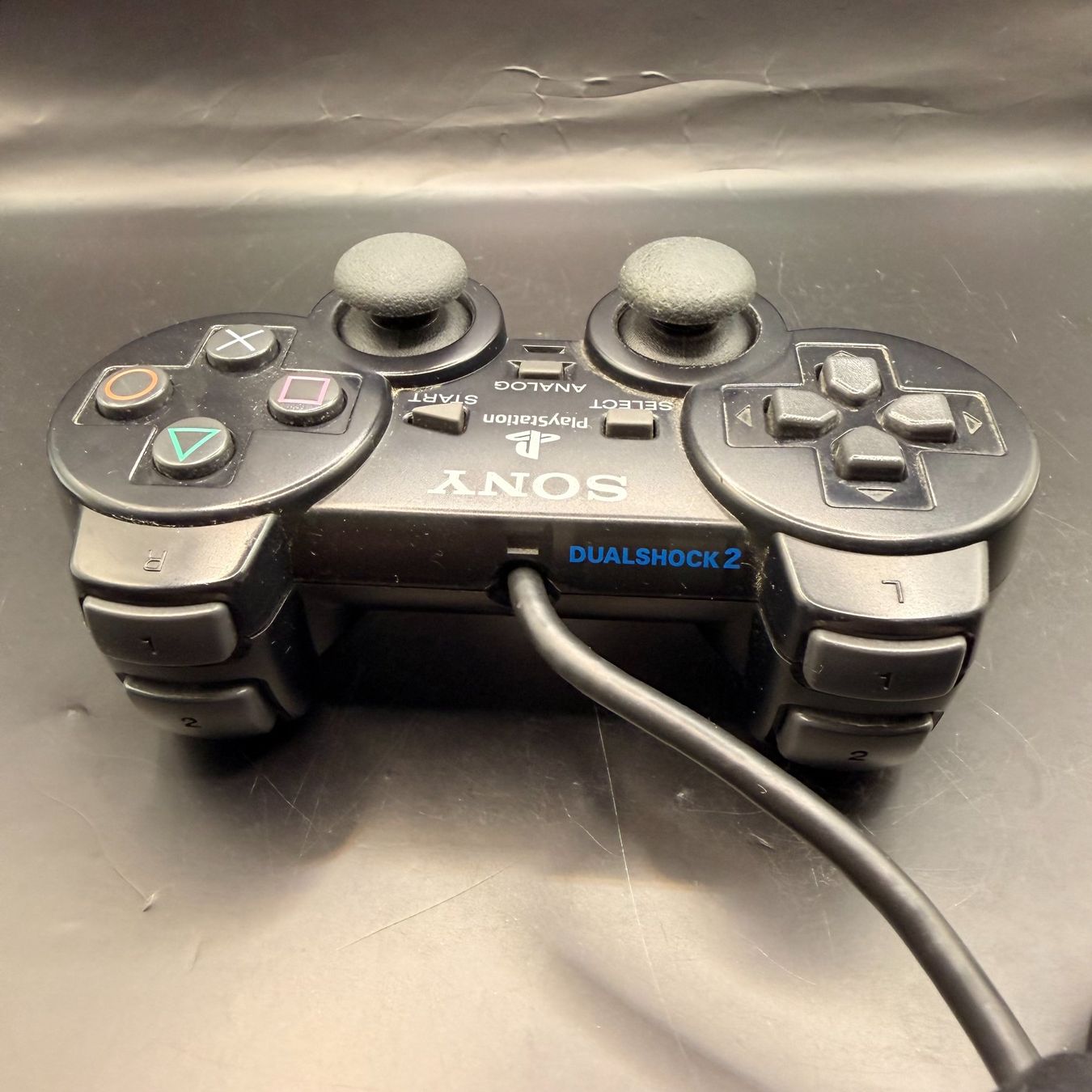Sony Controller: PS2 Controller Schwarz Original – Gebraucht aus Düdingen von Nerdworld 2