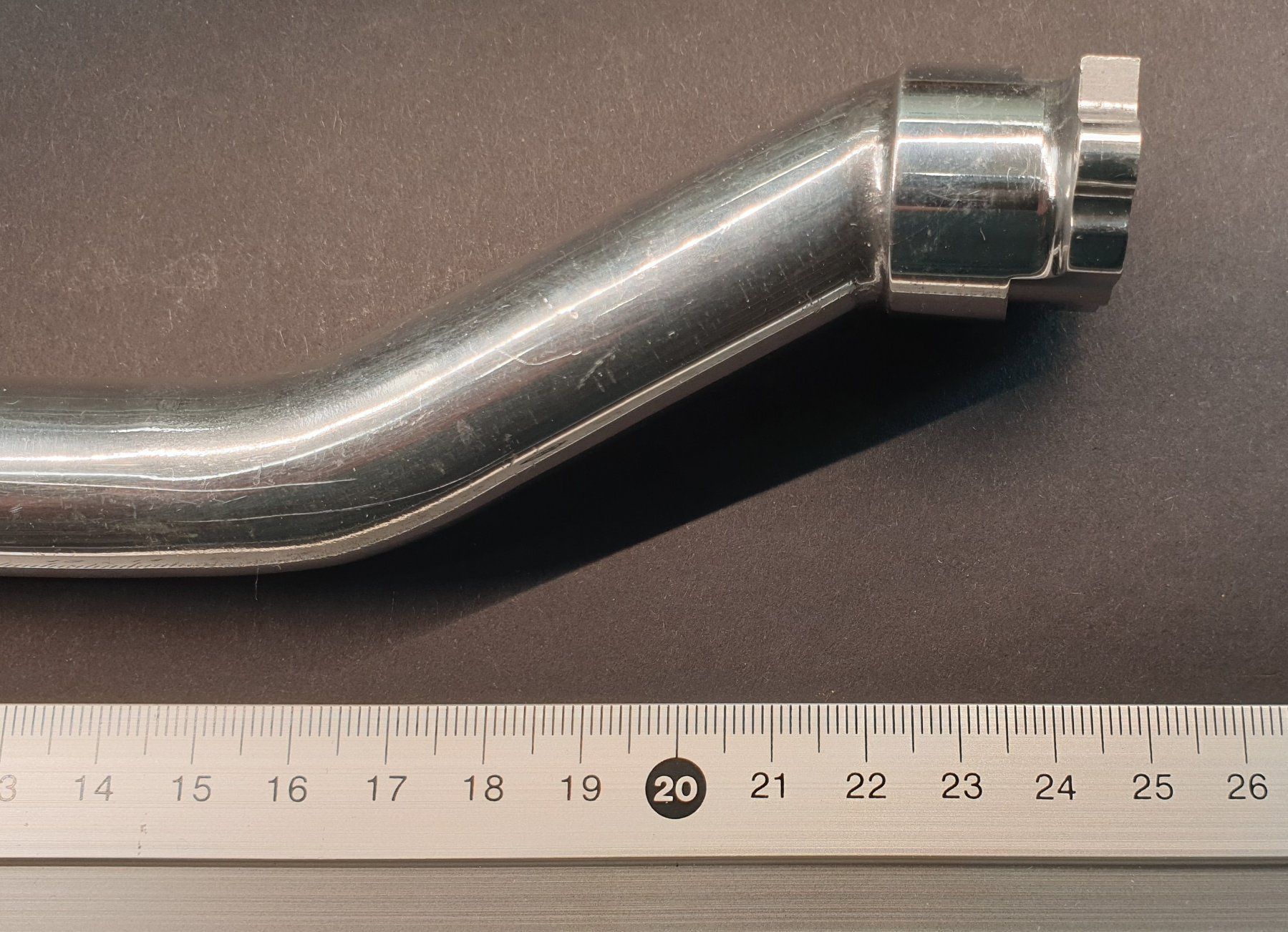 Auspuffanlagen: MINTOR 170 Auspuff-Krümmer – Neu (gemäss Beschreibung) aus Ohmstal von p-51d 5