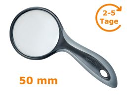Lupe mit Griff, rund, Durchmesser 50 mm