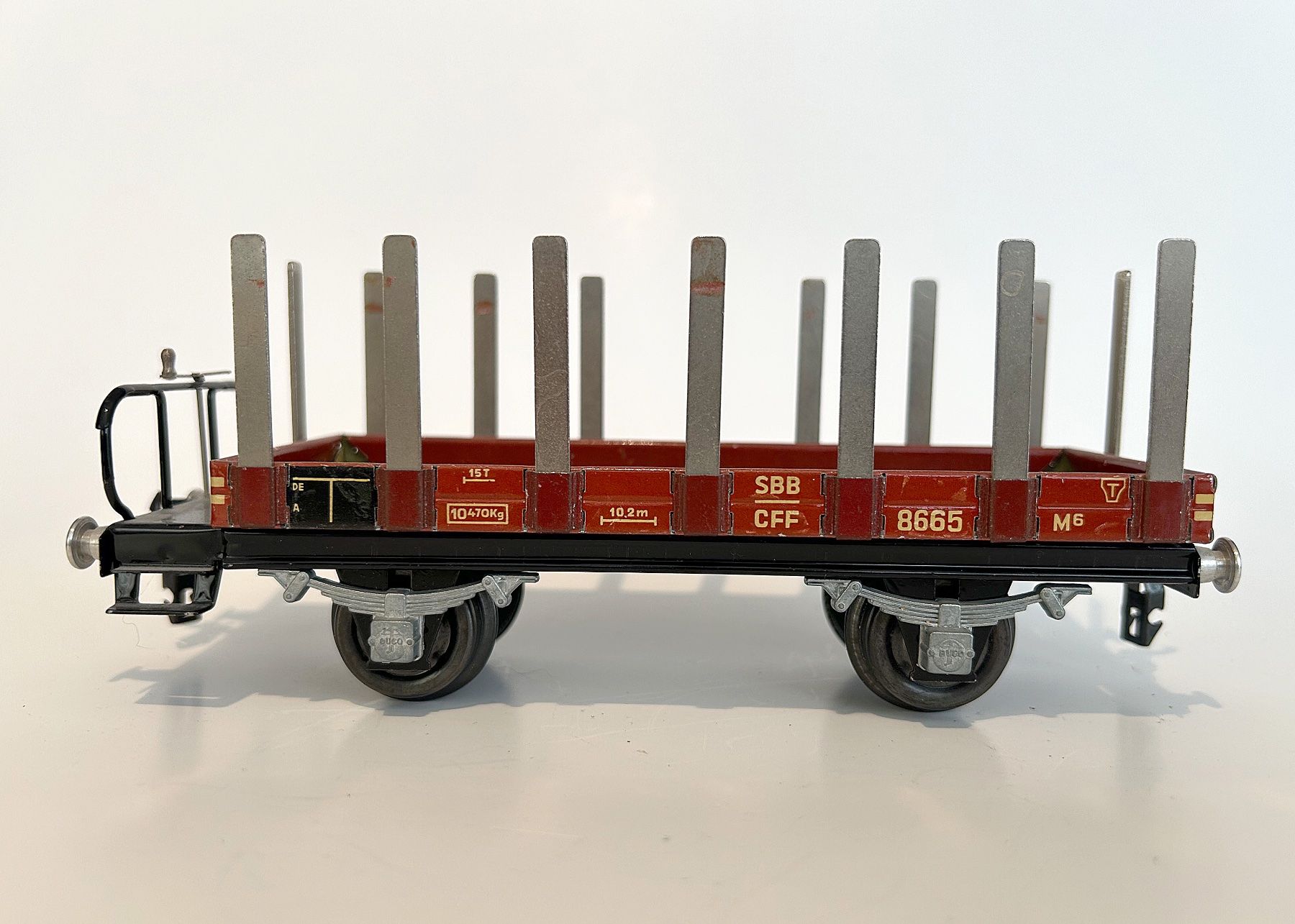 Buco Modellini di ferrovie: Buco Rungenwagen Spur 0 – Usato da Uster venduto da colmo 2