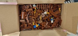 Lego Piraten, Western usw. Teile Konvolut braun