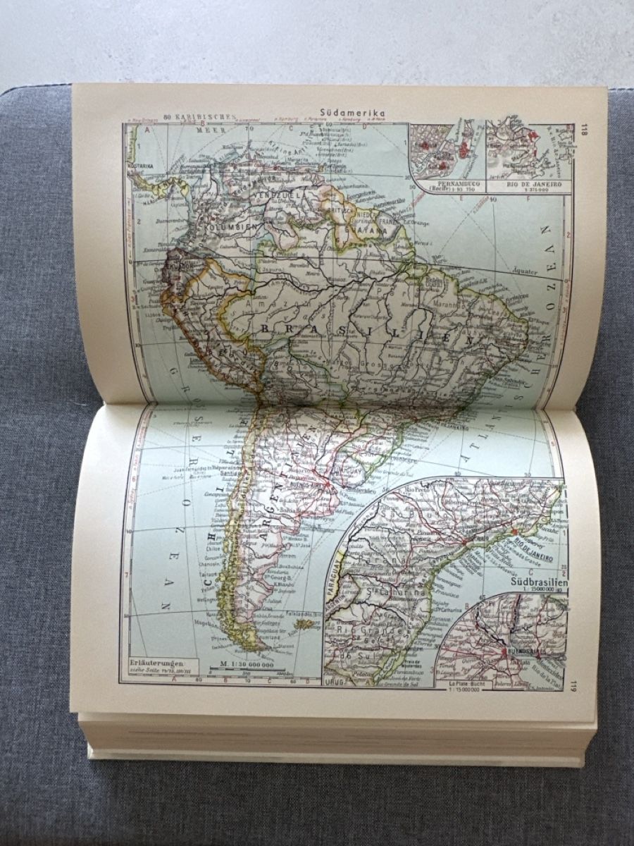 Libri: HANSA UNIVERSAL ATLAS 1960 – Usato da Baar venduto da Hillsboro 4