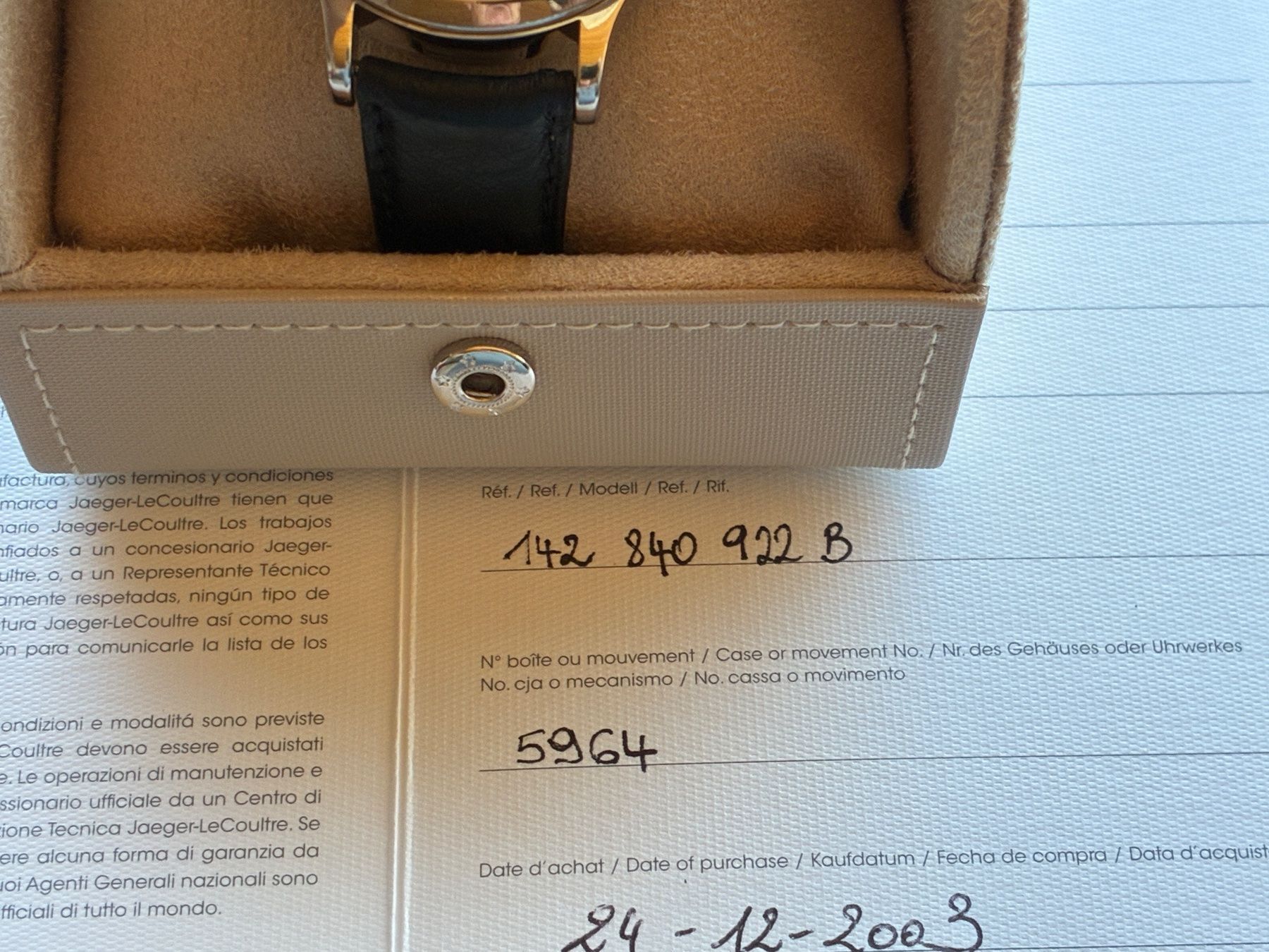 Jaeger-Lecoultre Montres: JLC MASTER  GEOGRAPHIC – D'occasion à Beinwil am See par watchfever 5