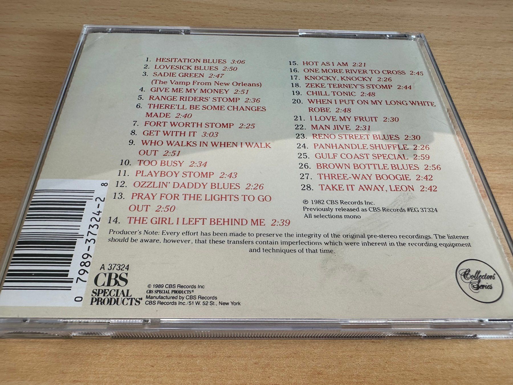 CD: Various – OKeh Western Swing – Usato da Rikon im Tösstal venduto da Alpenmutz 1
