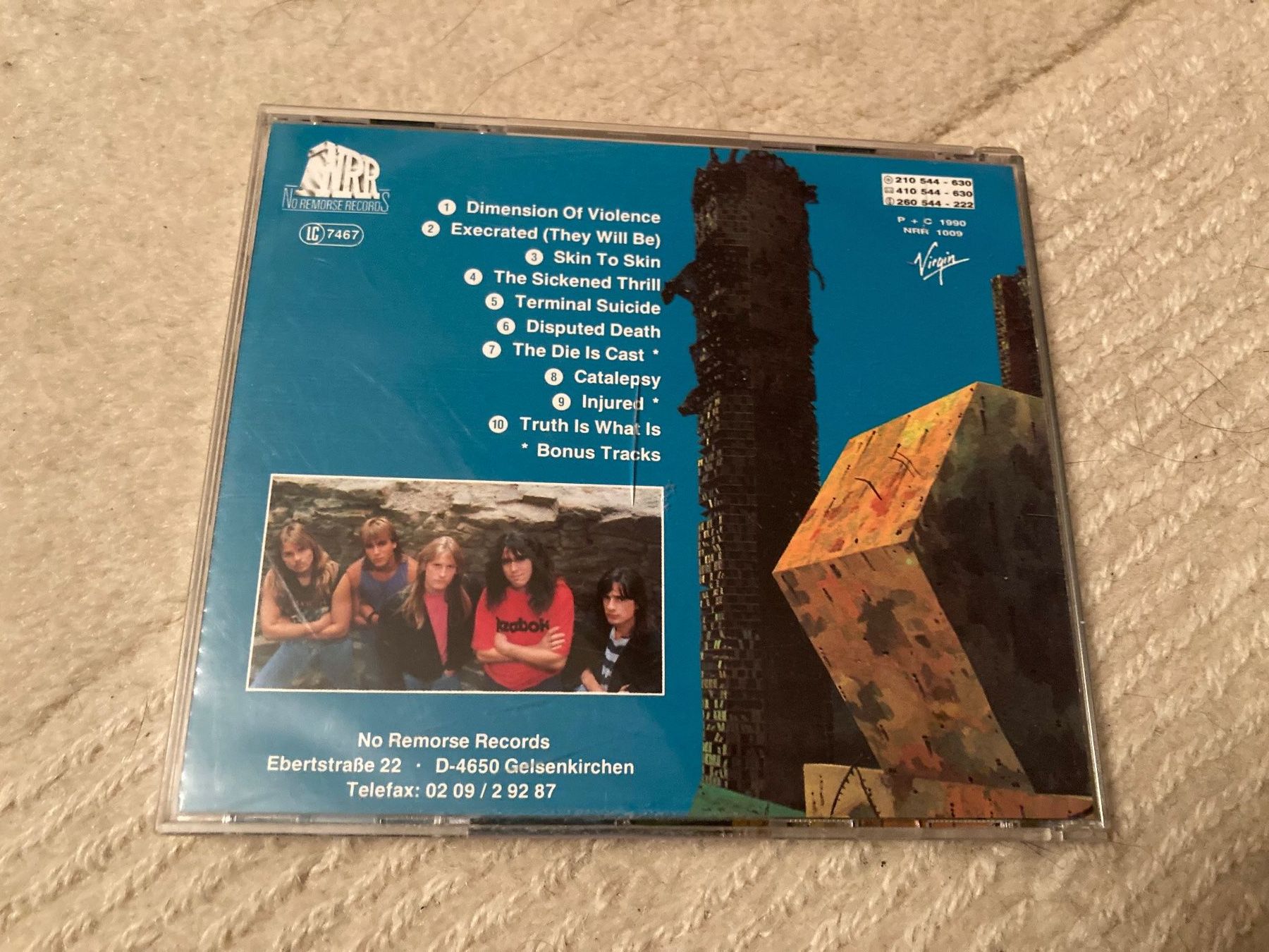 CD: Sacrosanct- Truth is-What is 1990 original – Usato da Wagenhausen venduto da Novafreund283 2