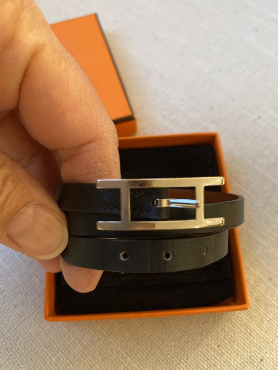 Hermes Hapi 3 Bracelet Swift schwarz (Gebraucht) in Meilen für CHF 102 ...