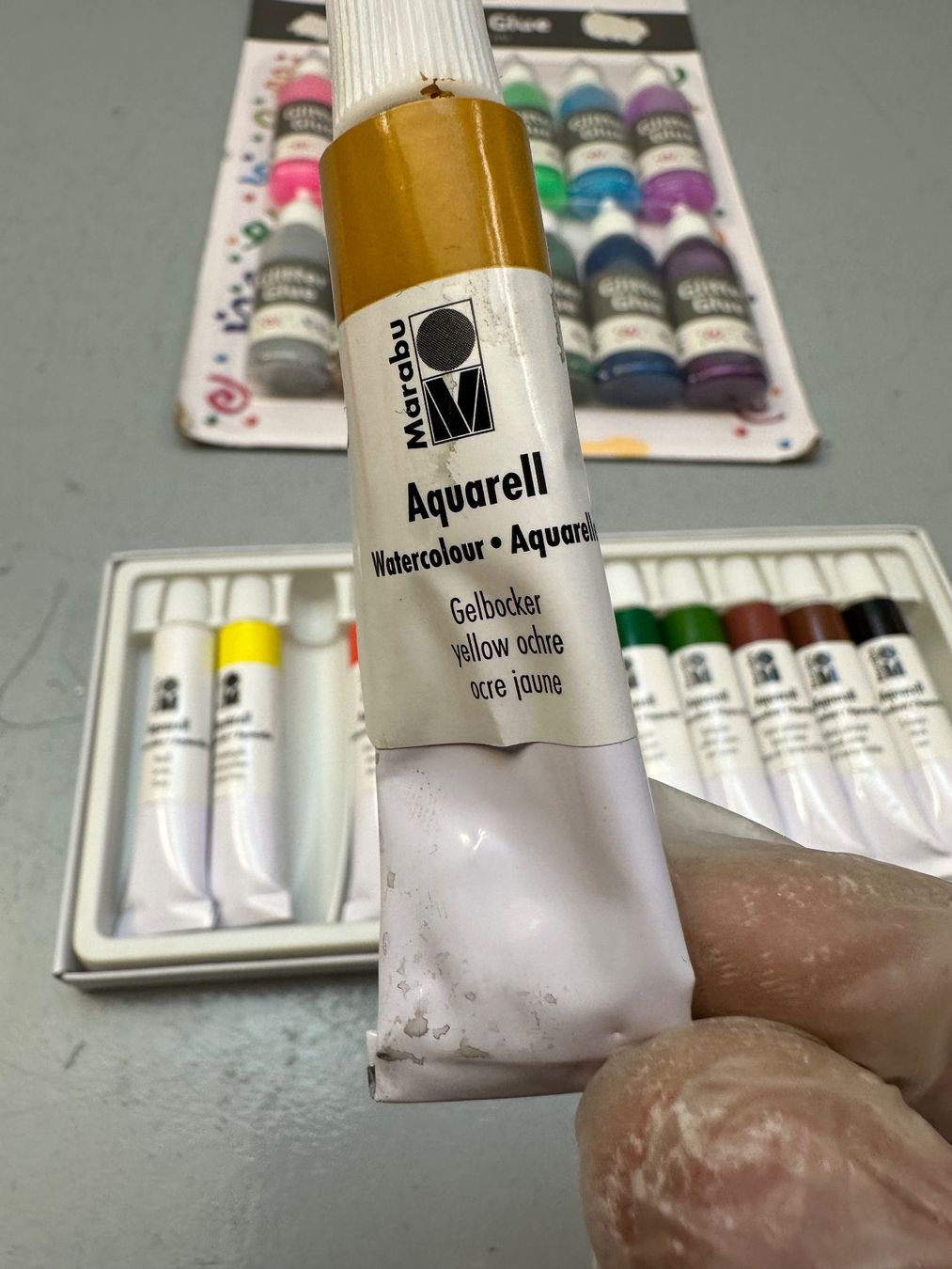 Colori: AQUARELL & GLITTERFARBEN AB 1.-!!! – Usato da Zürich venduto da NIKI777 3