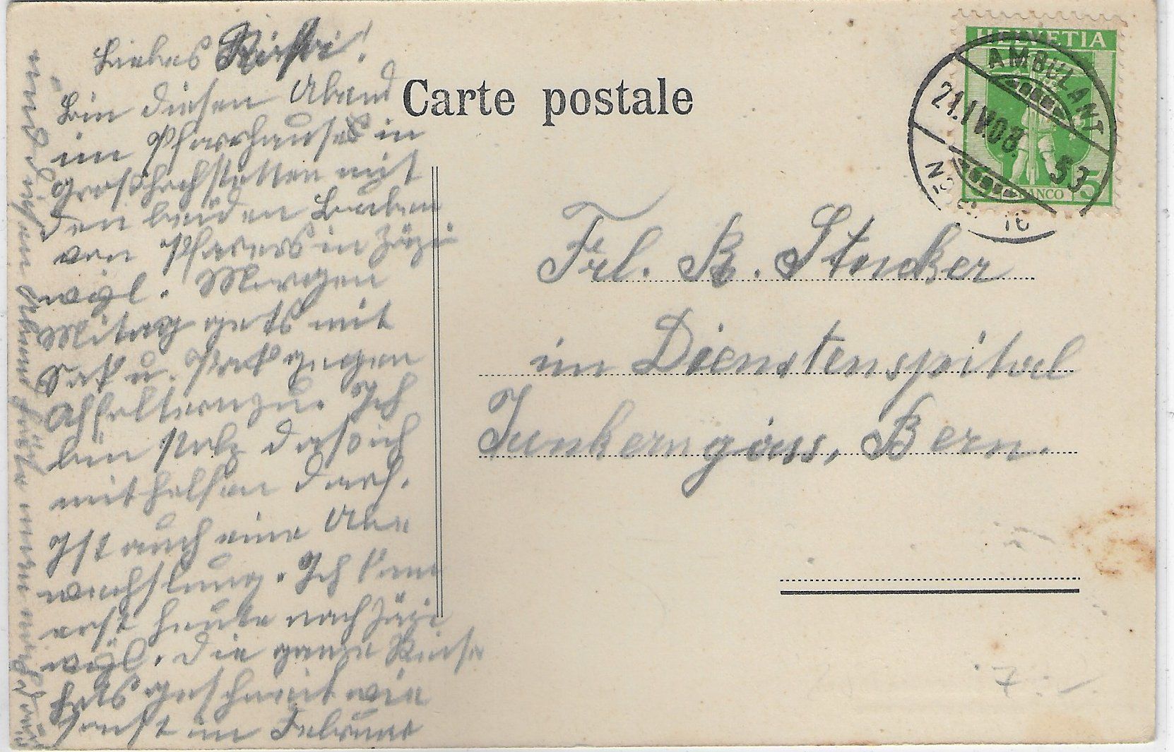Cartoline postali: Grosshöchstetten - Generalansicht – Usato da Ettingen venduto da Kartenplanet 1
