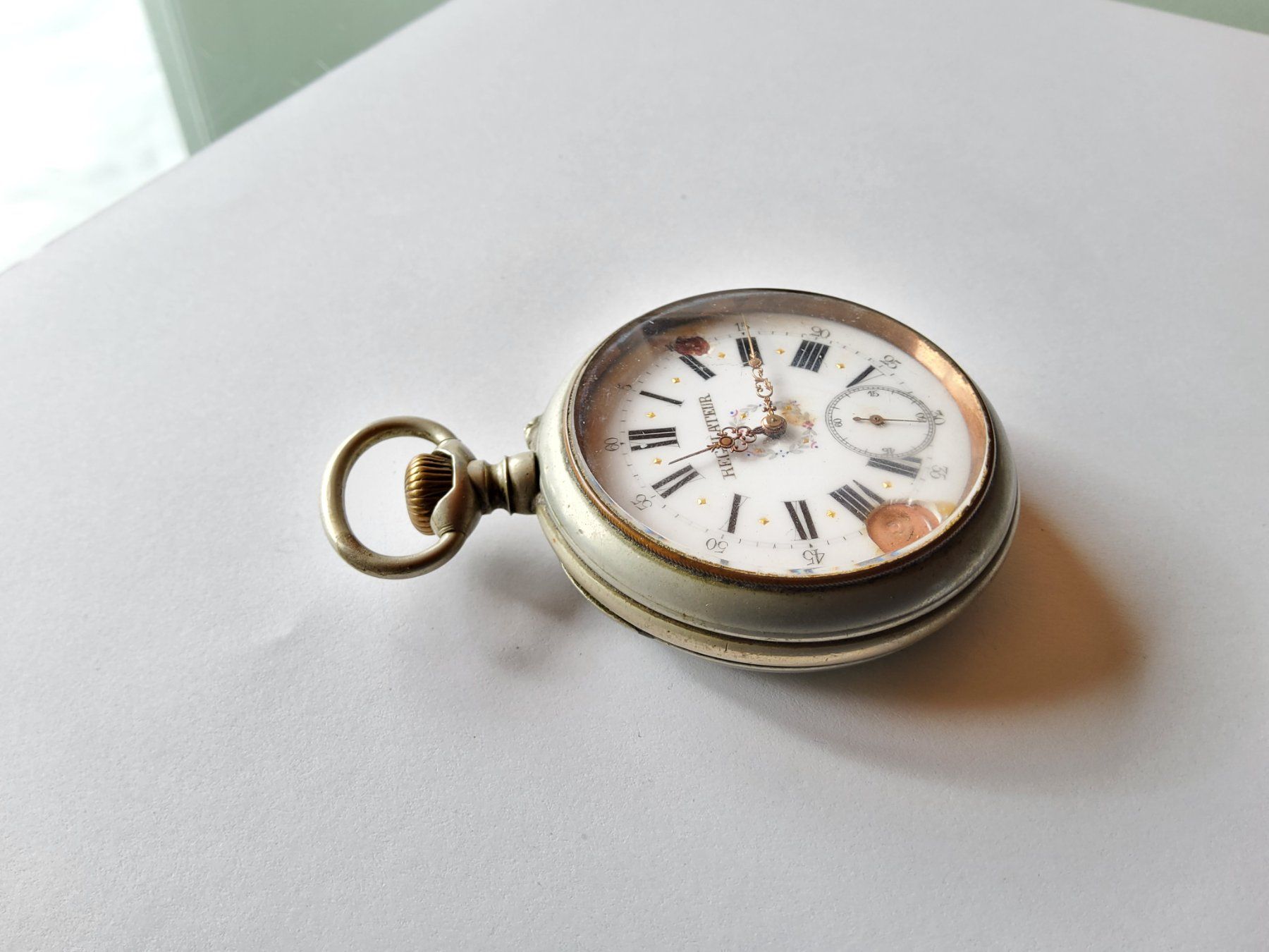 Uhren: Grande montre Régulateur  – Defekt aus Malleray von Broc-antique 8