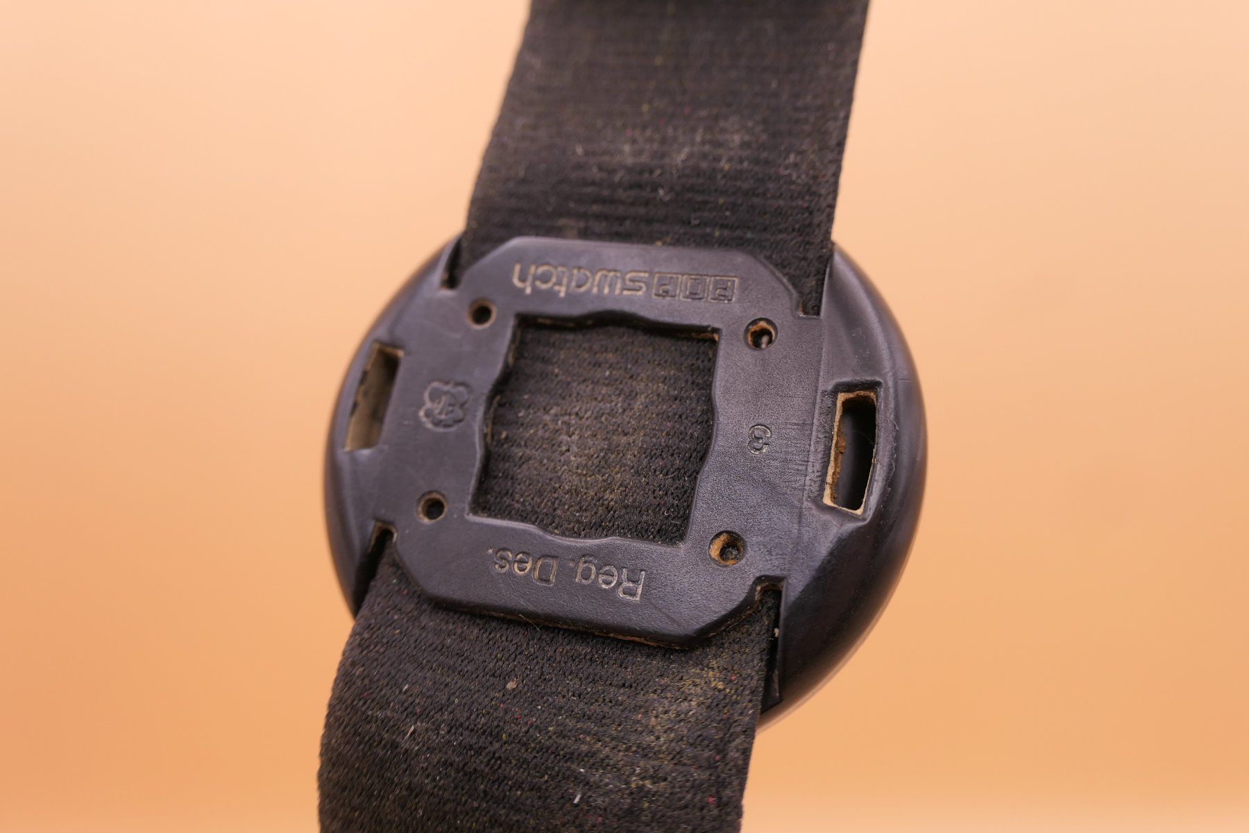 Swatch Orologi: Swatch POP "Rote Lichter" BB108, 1988, neue Batterie – Usato da Thun venduto da CHRONOTIKA 4