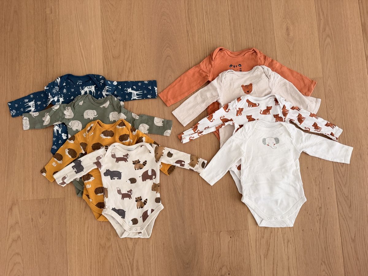 C&A Sous-vêtements: 8x Bodies Gr. 68 – D'occasion à Rain par Heike5284