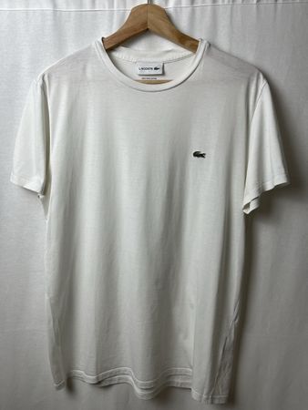 T-shirt Lacoste blanc 