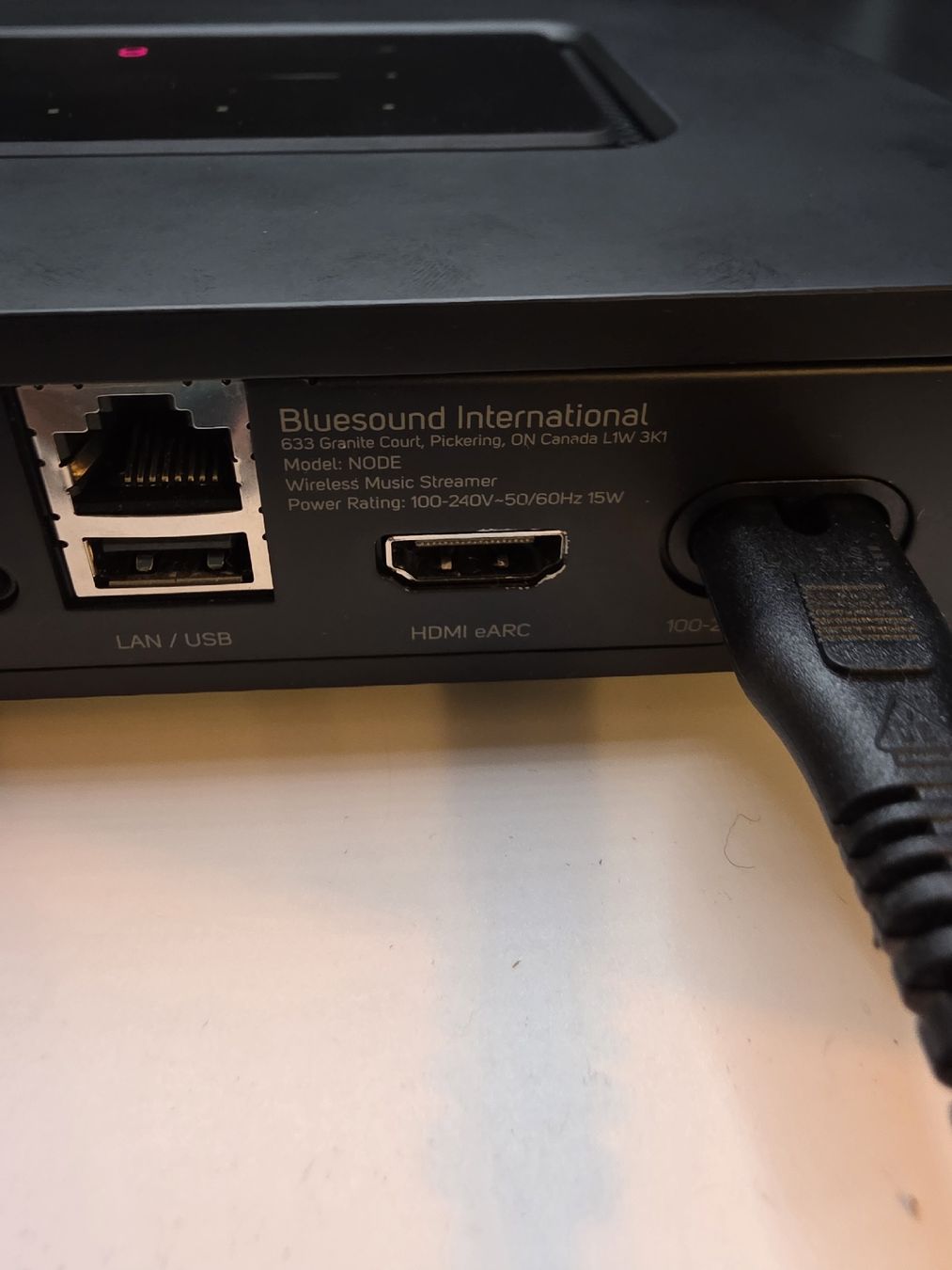Bluesound Audio- & Mediensysteme: Bluesound NODE Wireless Music Streamer HDMI eARC ungebraucht – Neu (gemäss Beschreibung) aus Arbon von MadameLuLa9320 1