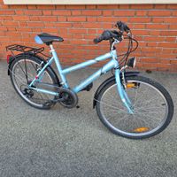Vélo ville California Paradise, bleu clair, occasion.