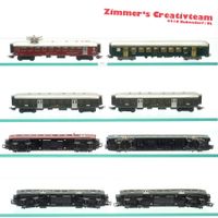 4 Märklin SBB Personenwagen aus blech, H0, WS