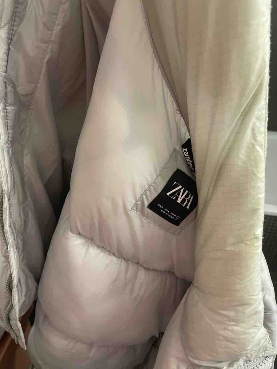 Zara Jacken: Zara Steppjacke hellgrau Grösse L – Gebraucht aus Zürich von sany20 1