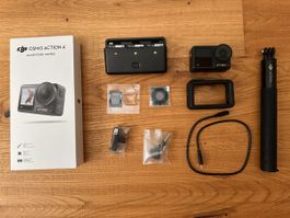 DJI Osmo Action 4 Adventure Combo Actionkamera super Zustand