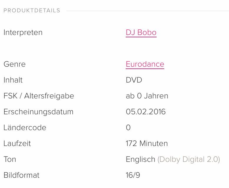 Tutti i DVDs: DJ Bobo - Circus - The Show – Usato da Brunnen venduto da Barfly5 2