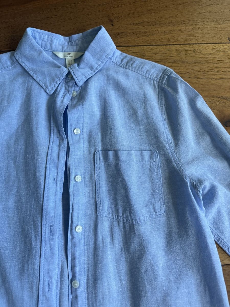H&M Chemisiers: Camicia H&M donna lino/cotone – D'occasion à Cademario par Iby_30 1