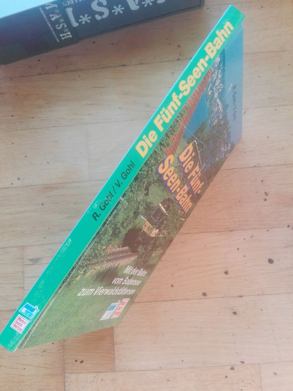 Libri: Die Fünf-Seen-Bahn - Mit der Bahn > Bodensee-Vierwaldstätter – Usato da St.Gallen venduto da elk2023 9