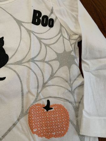 Halloween Shirt Gr. 98 mit Katze
