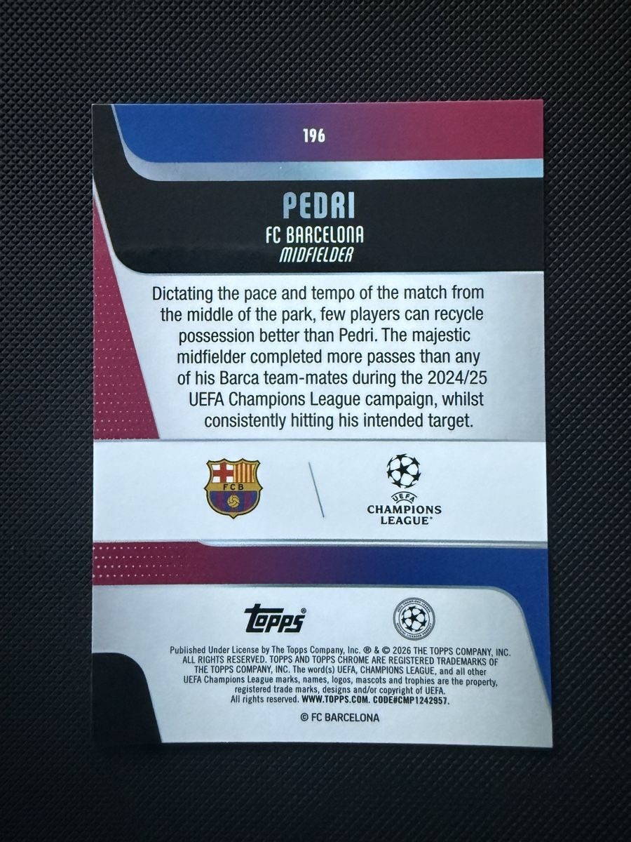 Topps Cartes à collectionner: Topps chrome Pedri  – Neuf (Voir description) à La Chaux-de-Fonds par Chacha99 1