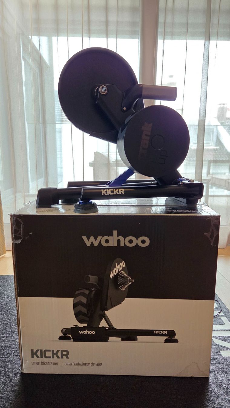 Wahoo Hometrainer: Wahoo KICKR v5 Smart Trainer + GRATIS Matte – Gebraucht aus Genève von mat_98vc 2