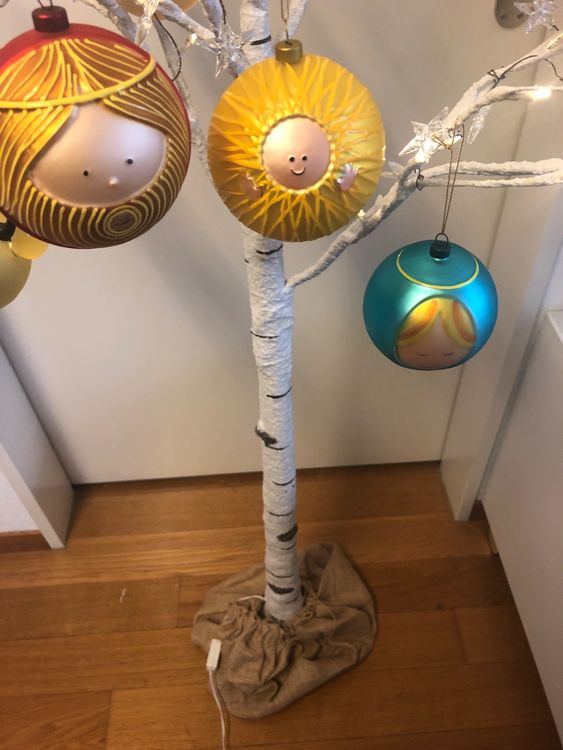 Weihnachtsbaum beleuchtet mit 13 Alessi Kugel Hca.170cm Kaufen auf