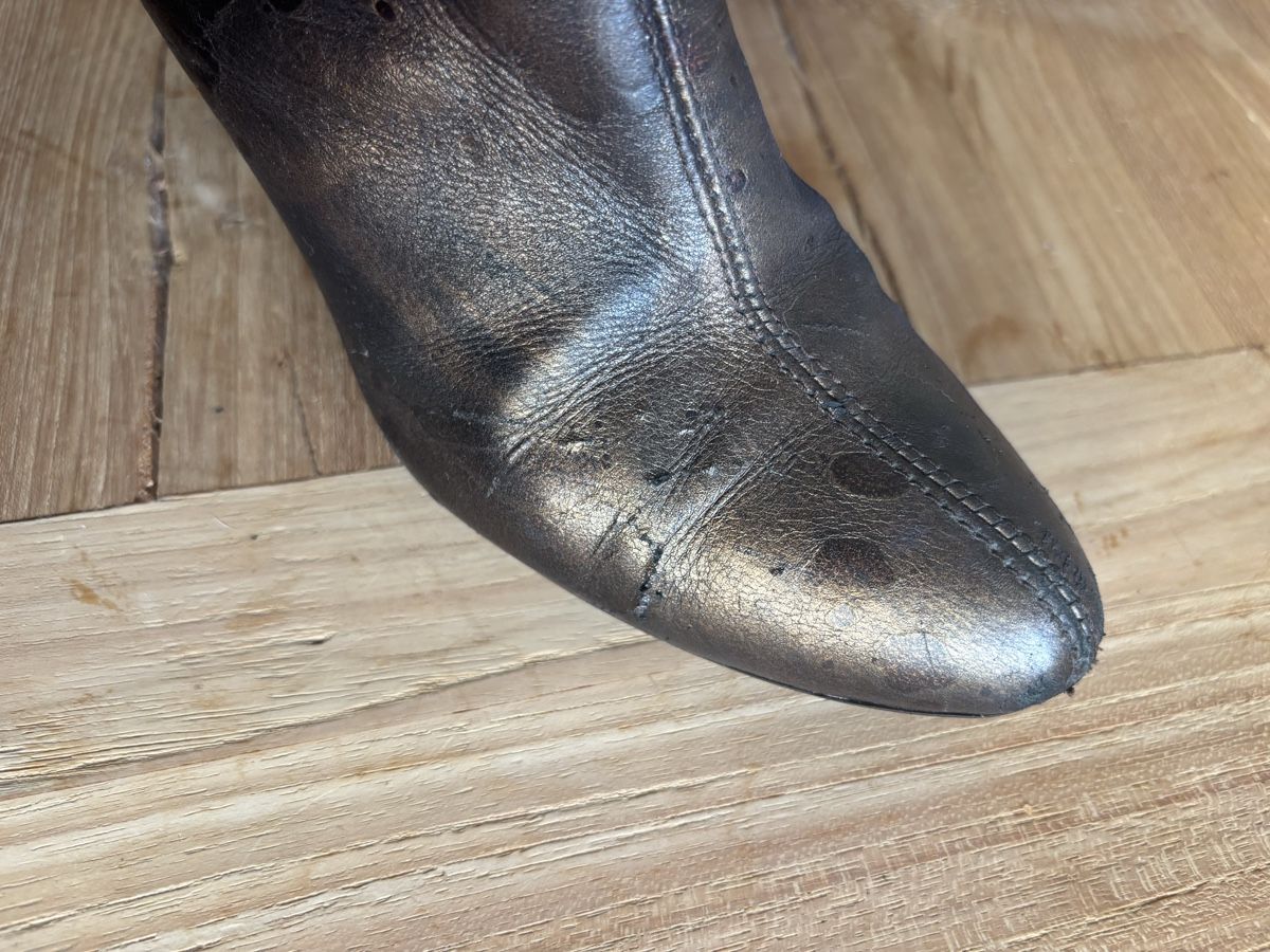 Vic Matié Scarpe da donna: VIC MATIÉ Lederstiefel – Usato da Basel venduto da ChezMarilyn 3