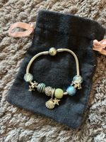 Pandora Armband mit Charms blau