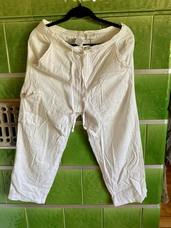 Columbia 3/4 Hosen, Leinen-Baumwollmix, (grosses) S