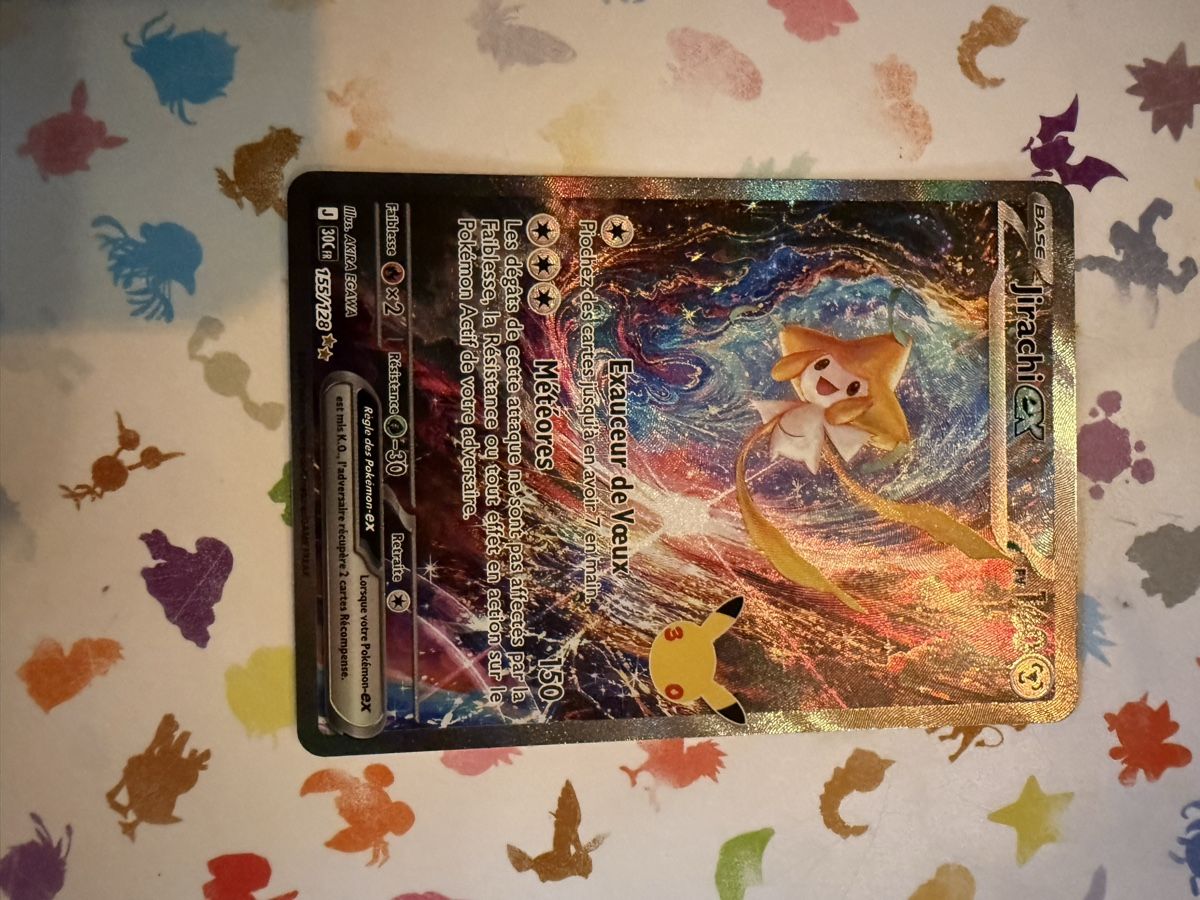 Pokémon Carte collezionabili: 30 th jirachi  – Nuovo (secondo la descrizione) da La Plaine venduto da 8-X