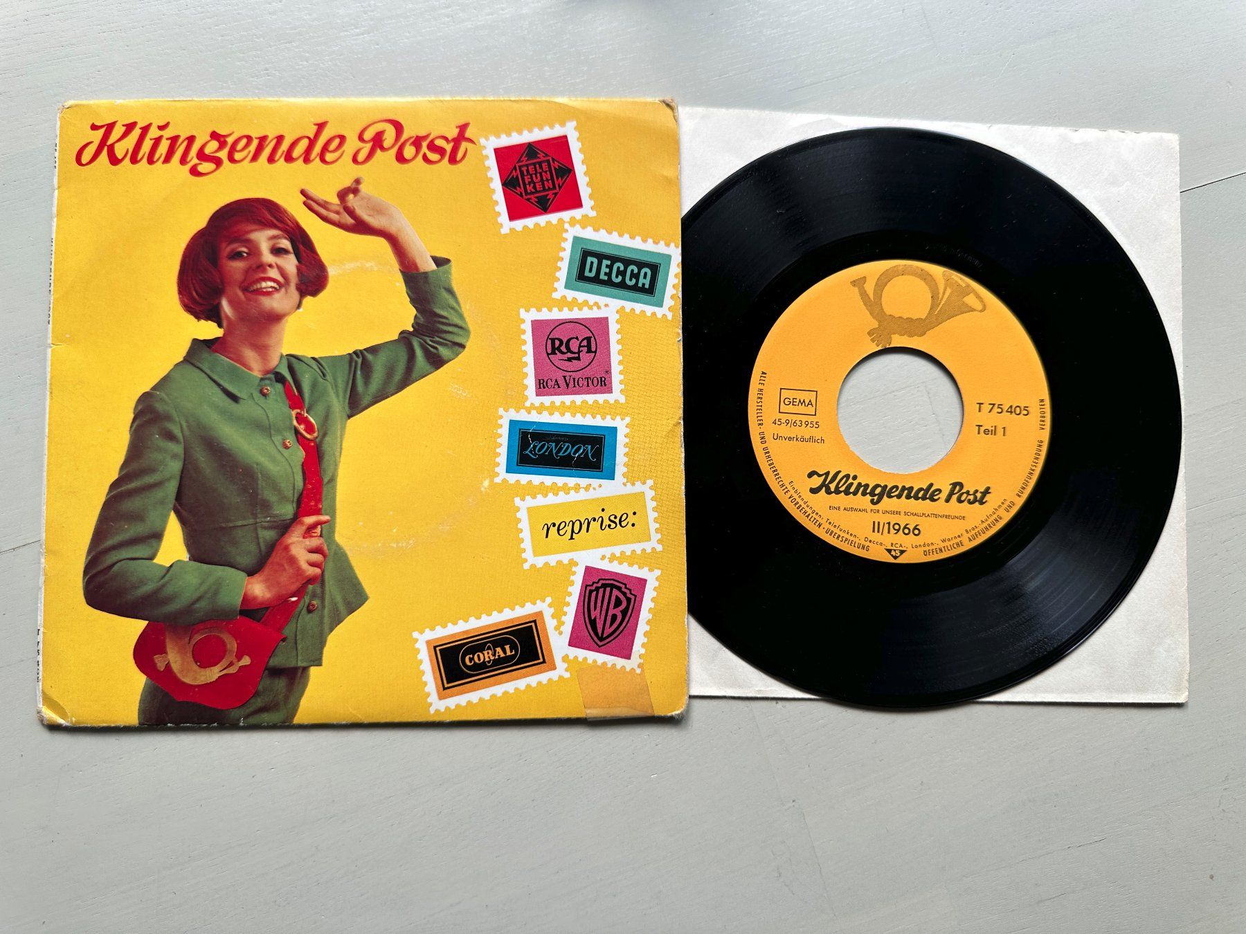 Schallplatten: ROLLING STONES SMALL FACES MONKEES SINATRA KLINGENDE POST 60 – Gebraucht aus Basel von Partridge