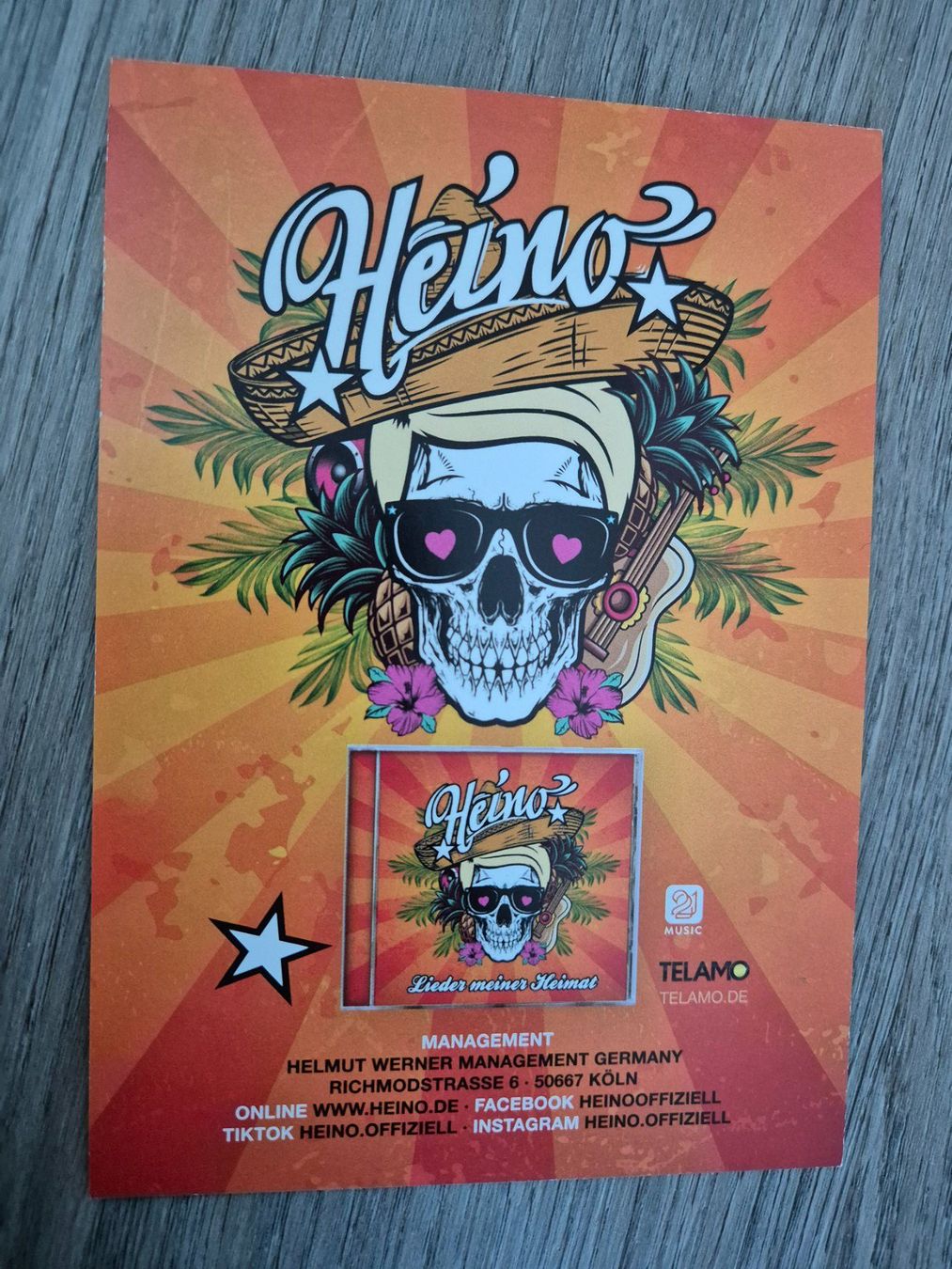 Autogramme: Autogrammkarte Heino Originalunterschrift – Neu (gemäss Beschreibung) aus Eglisau von nicij79 1