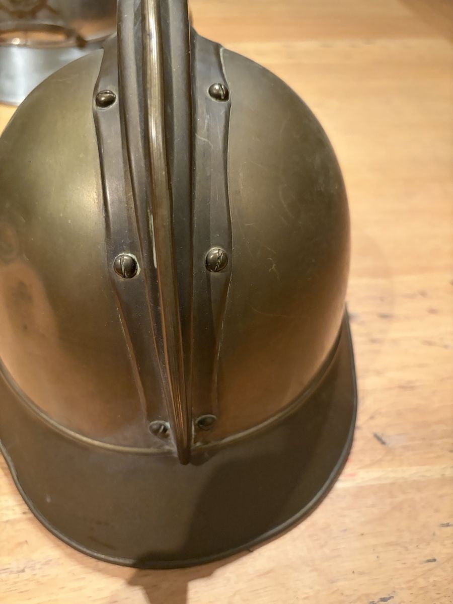 Pompieri: Casque Sapeur Pompier ancien – Usato da Echallens venduto da JAR69 4