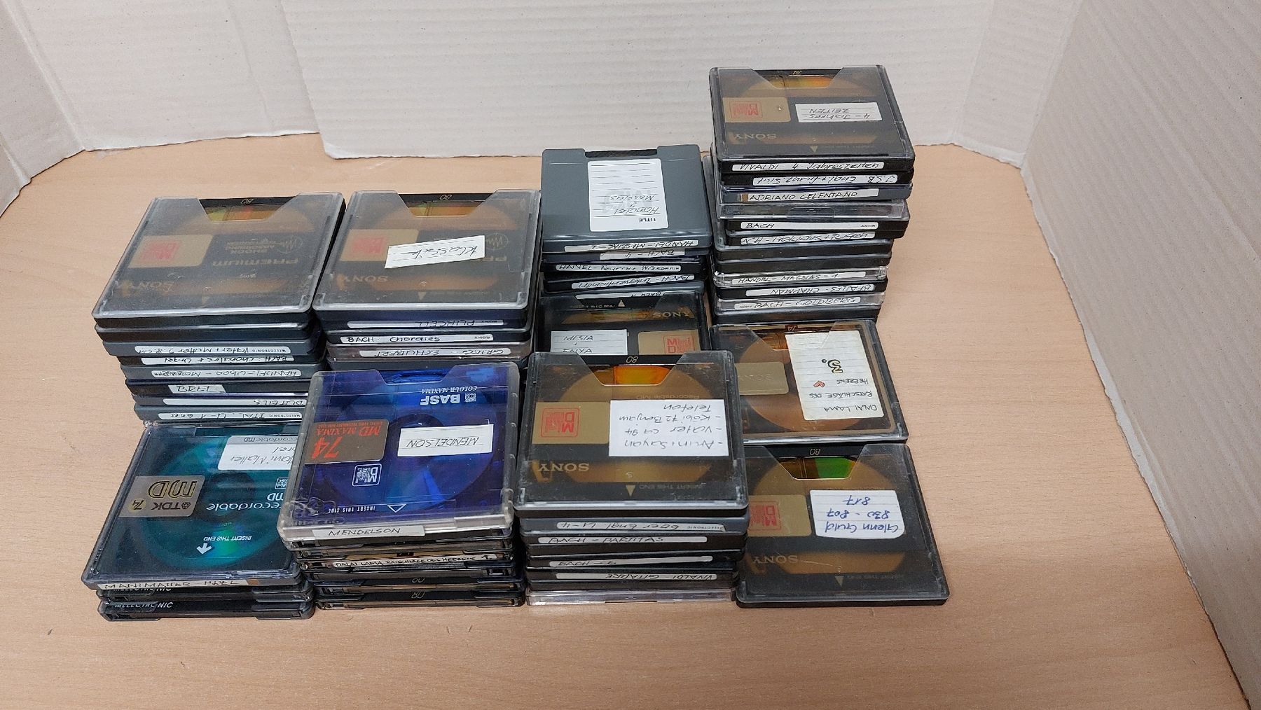 Minidisc: MiniDisk MD - TDK, Sony etc. – Usato da Hinteregg venduto da Amerizium