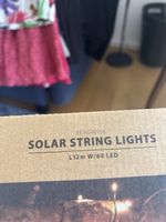 BERGIRISK Solar String Lights L12m W/60 LED neu
