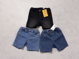 3er Set Jeans Shorts, Gr. 104