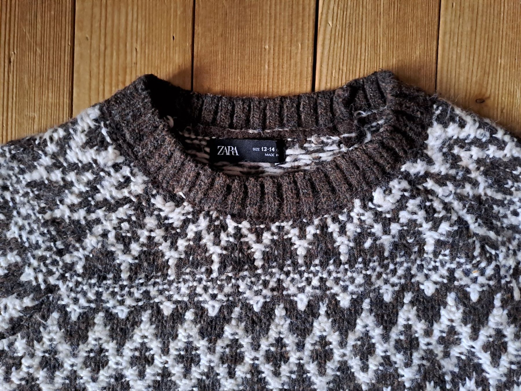Zara Maglioni & Felpe: Jacquardpullover/Norwegerpullover Zara – Usato da Engelberg venduto da ollinseaotter 2